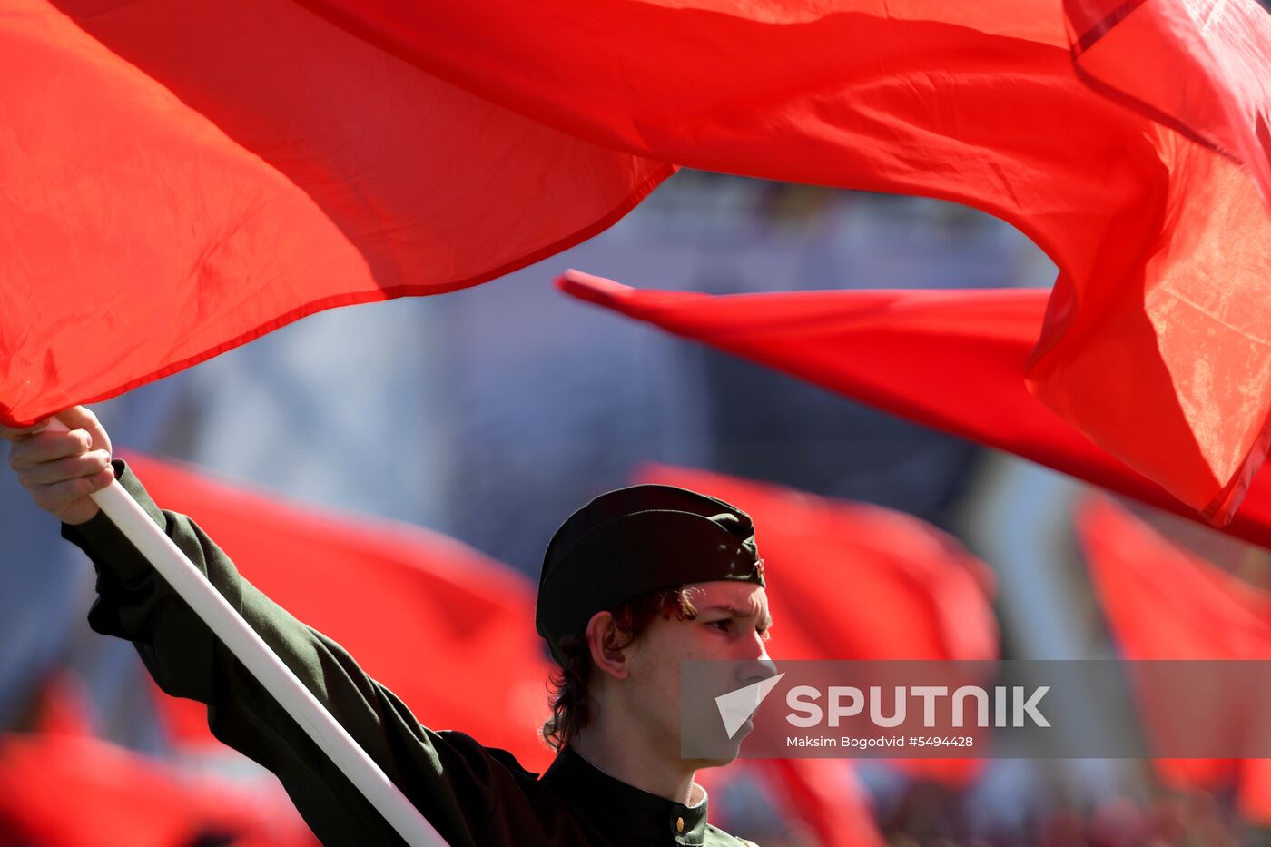 Victory Day celebrations in Russian cities