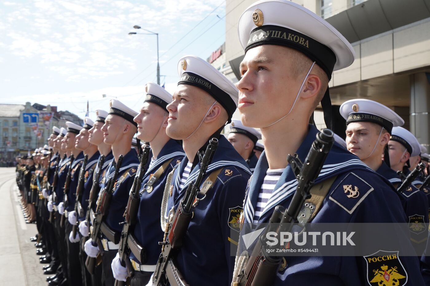 Victory Day celebrations in Russian cities