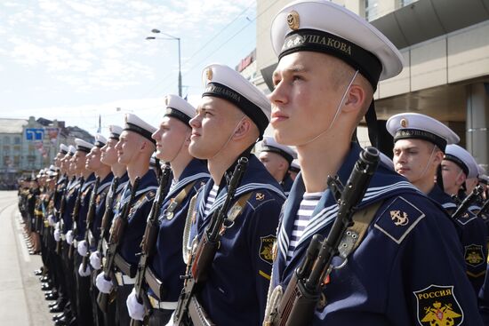 Victory Day celebrations in Russian cities