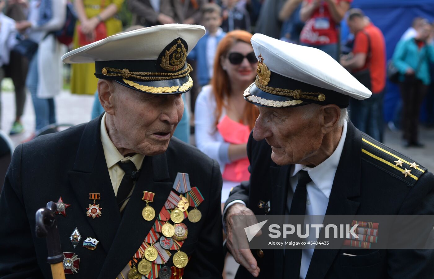 Victory Day celebrations in Russian cities