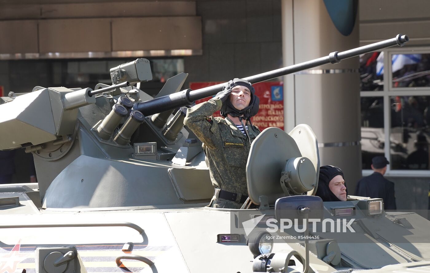 Victory Day celebrations in Russian cities