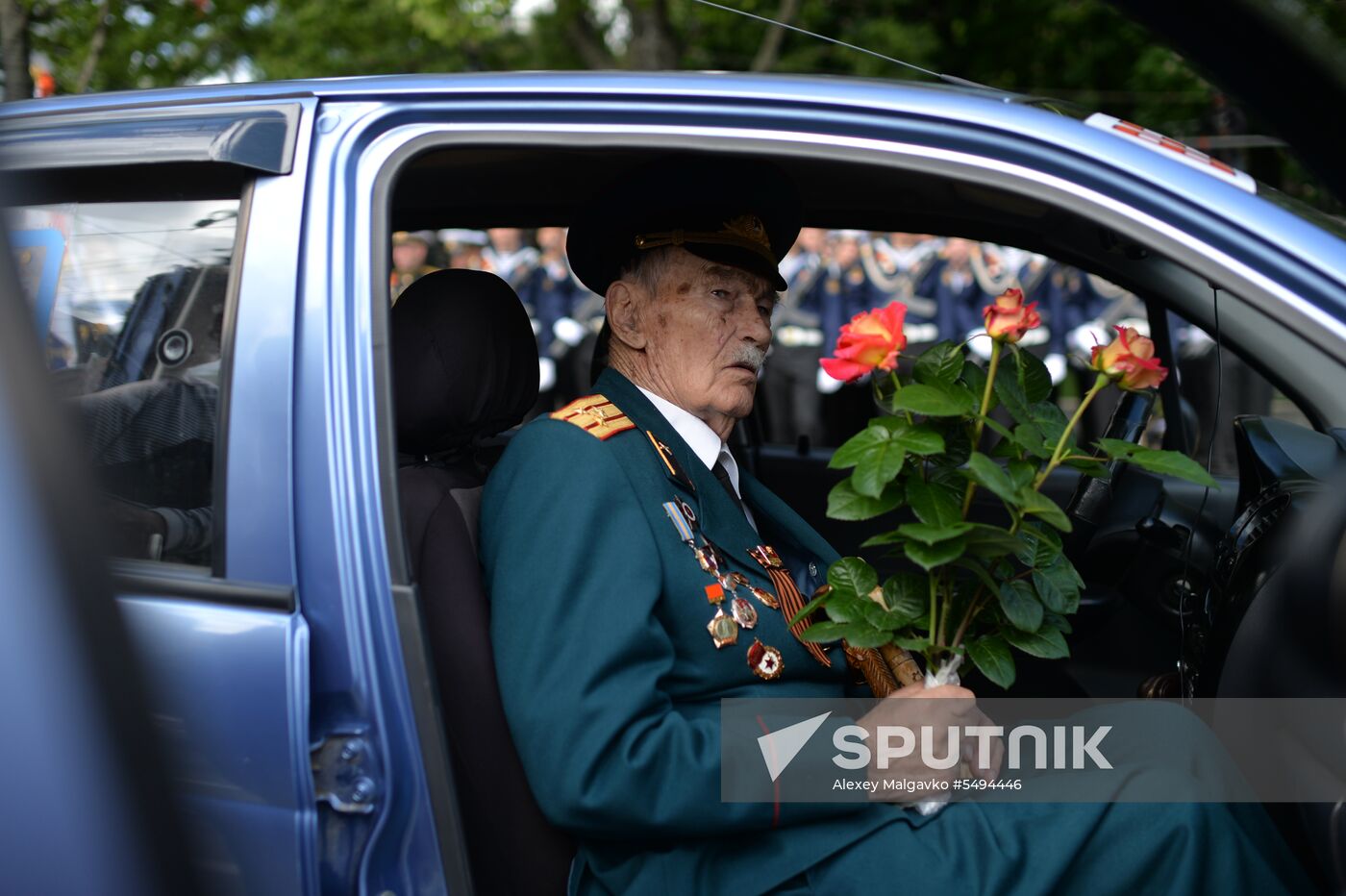 Victory Day celebrations in Russian cities