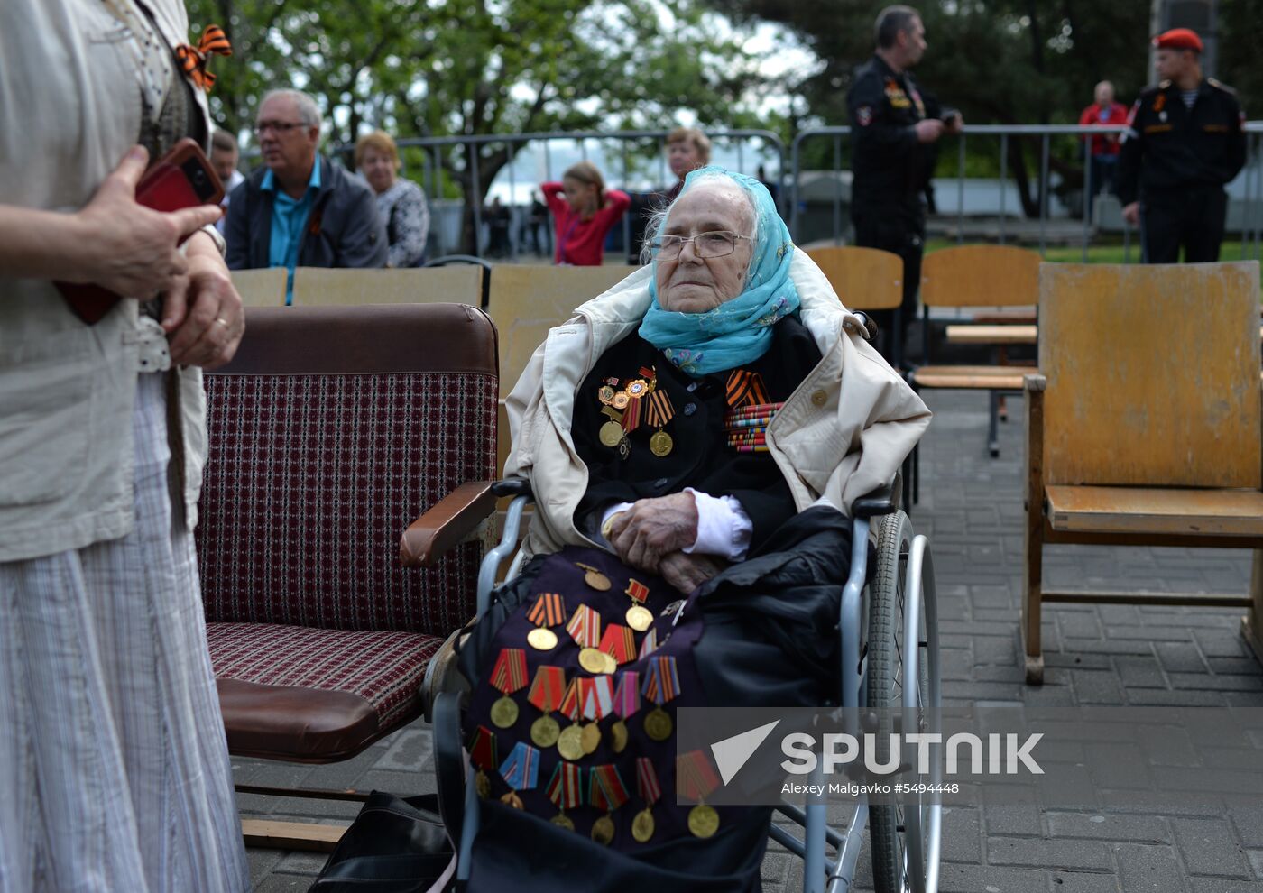 Victory Day celebrations in Russian cities