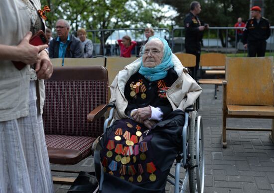 Victory Day celebrations in Russian cities