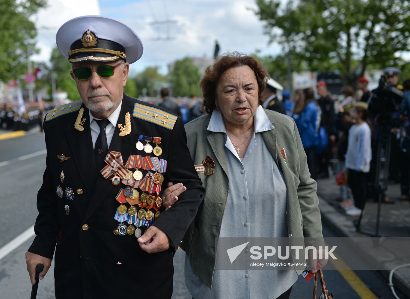 Victory Day celebrations in Russian cities