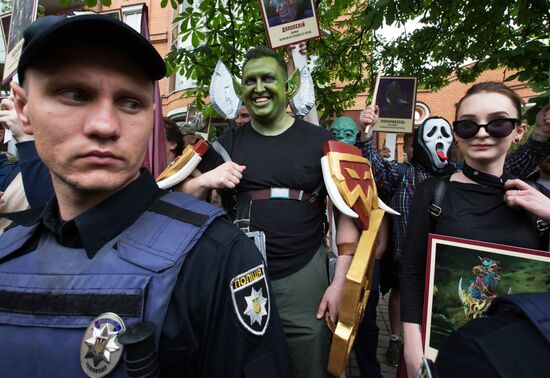 Immortal Regiment event in Ukraine