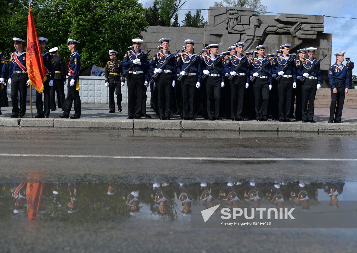 Victory Day celebrations in Russian cities