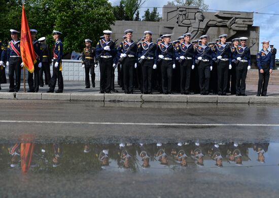 Victory Day celebrations in Russian cities