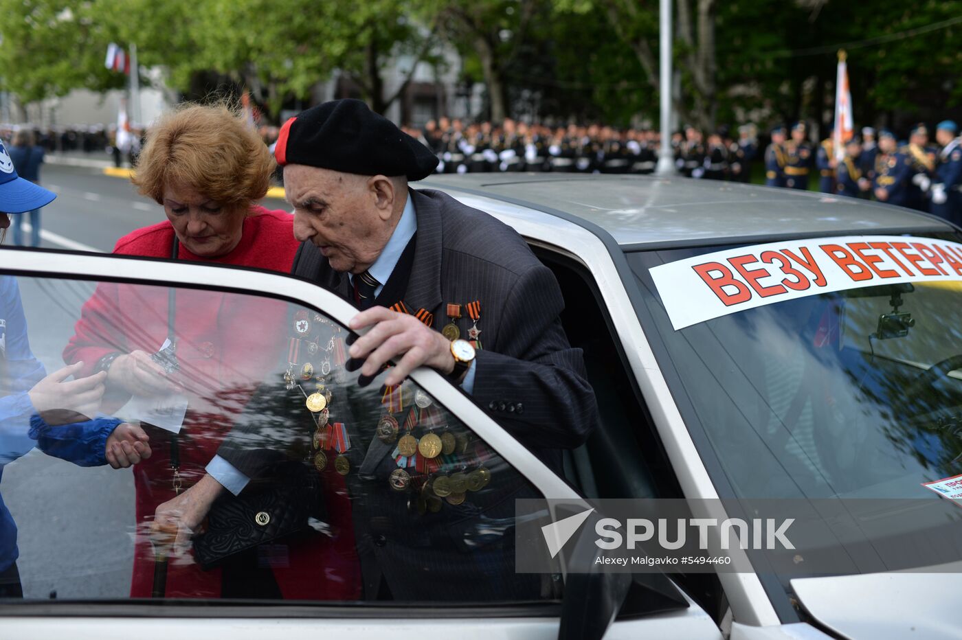 Victory Day celebrations in Russian cities