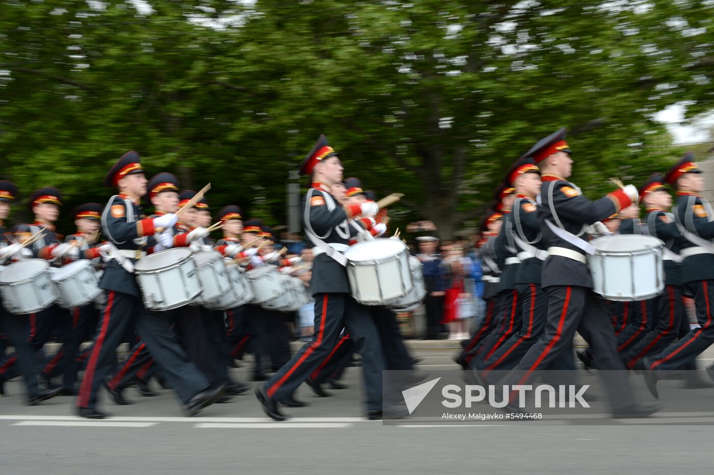 Victory Day celebrations in Russian cities