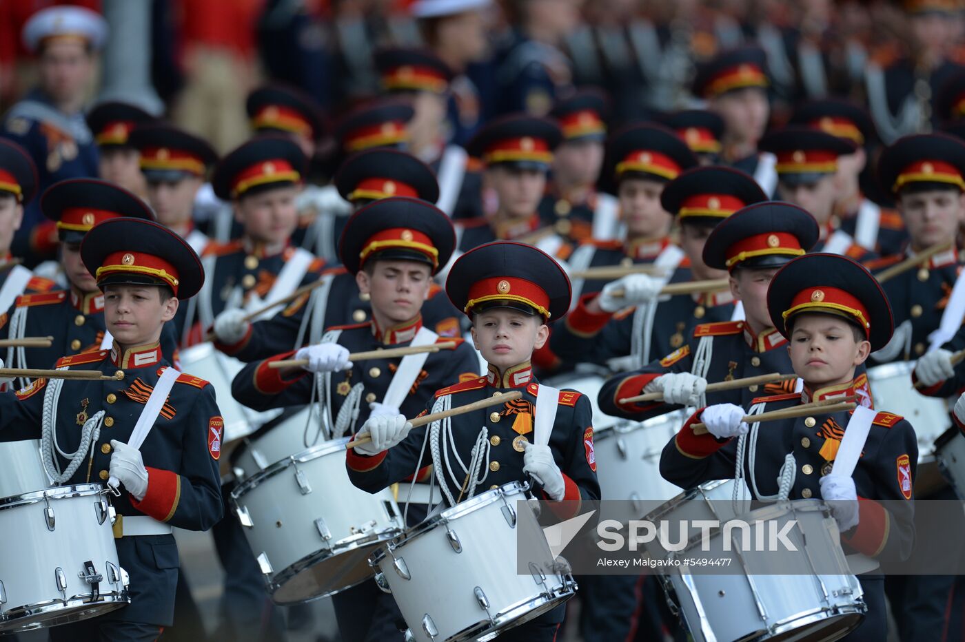 Victory Day celebrations in Russian cities