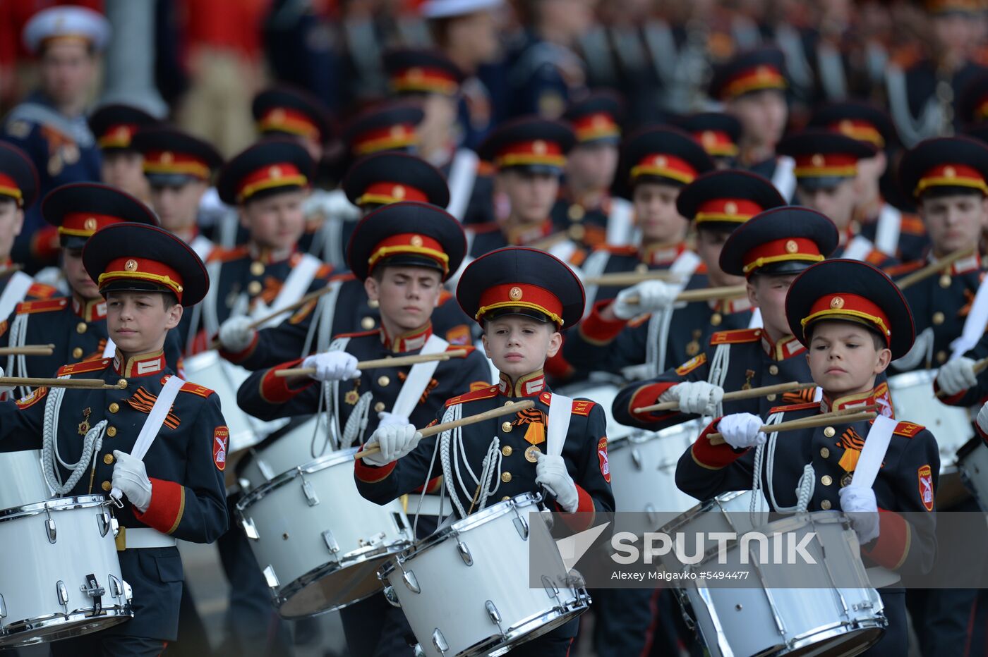 Victory Day celebrations in Russian cities