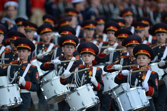Victory Day celebrations in Russian cities
