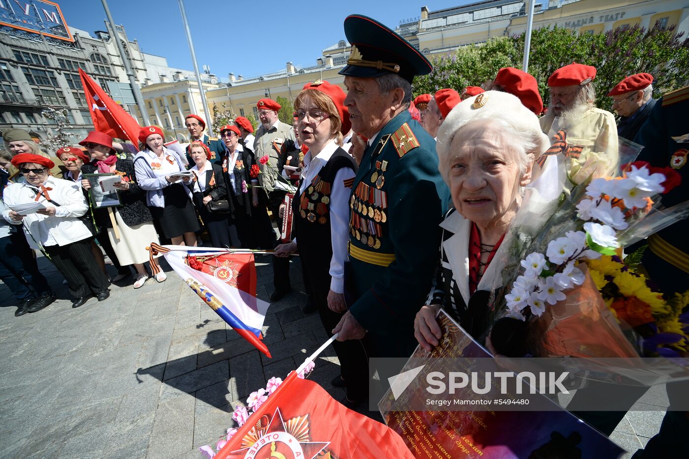 Victory Day celebrations in Moscow