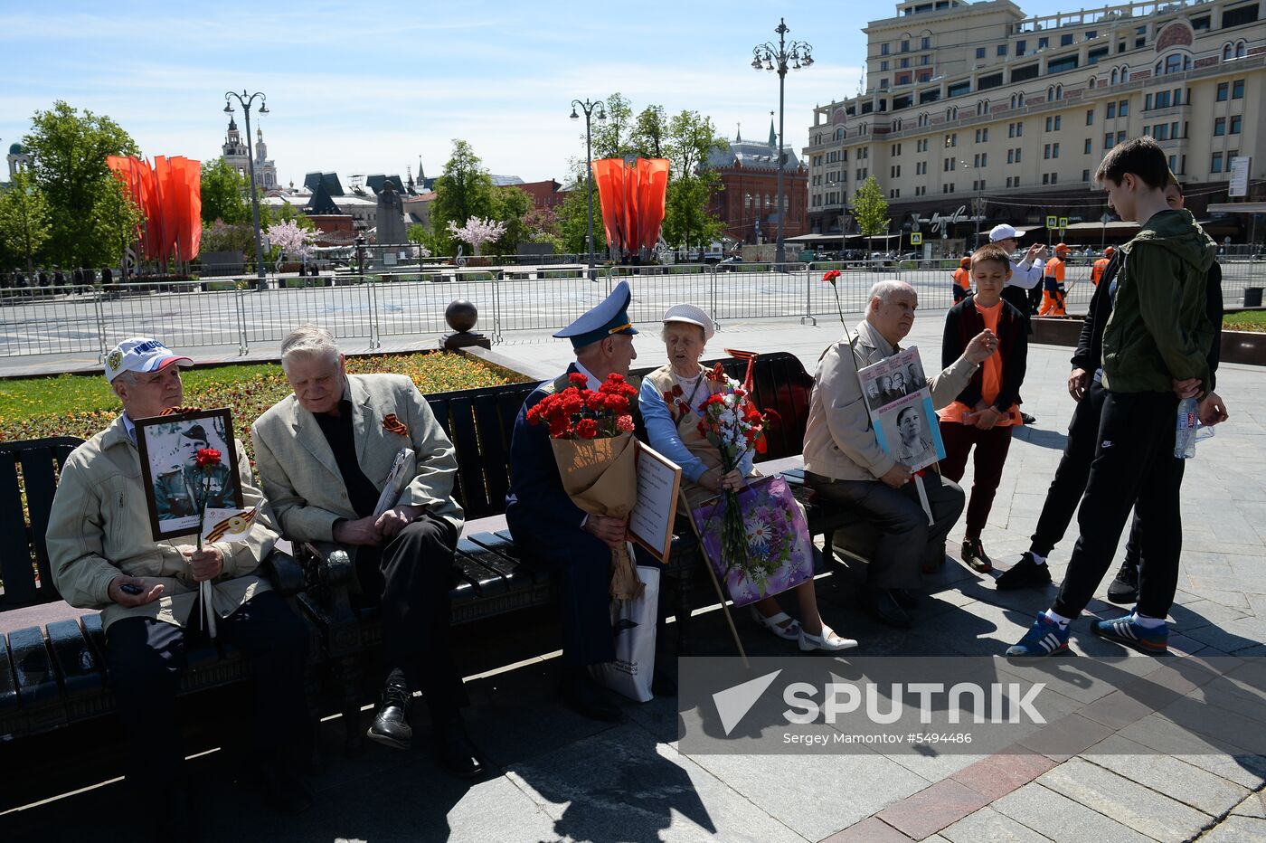 Victory Day celebrations in Moscow
