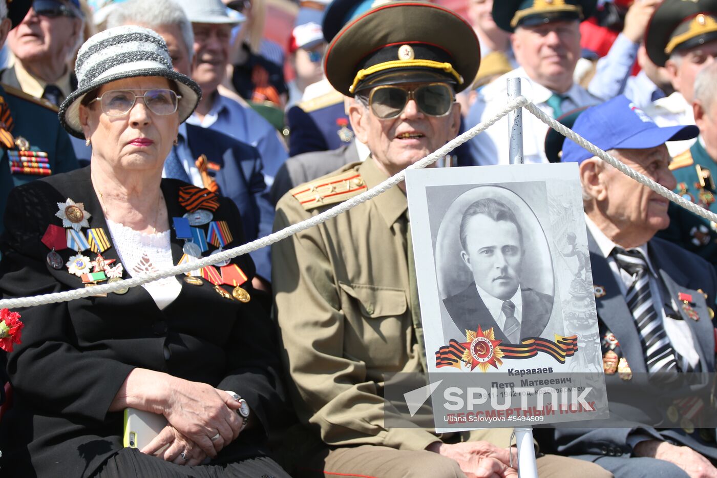 Immortal Regiment event in Russian cities