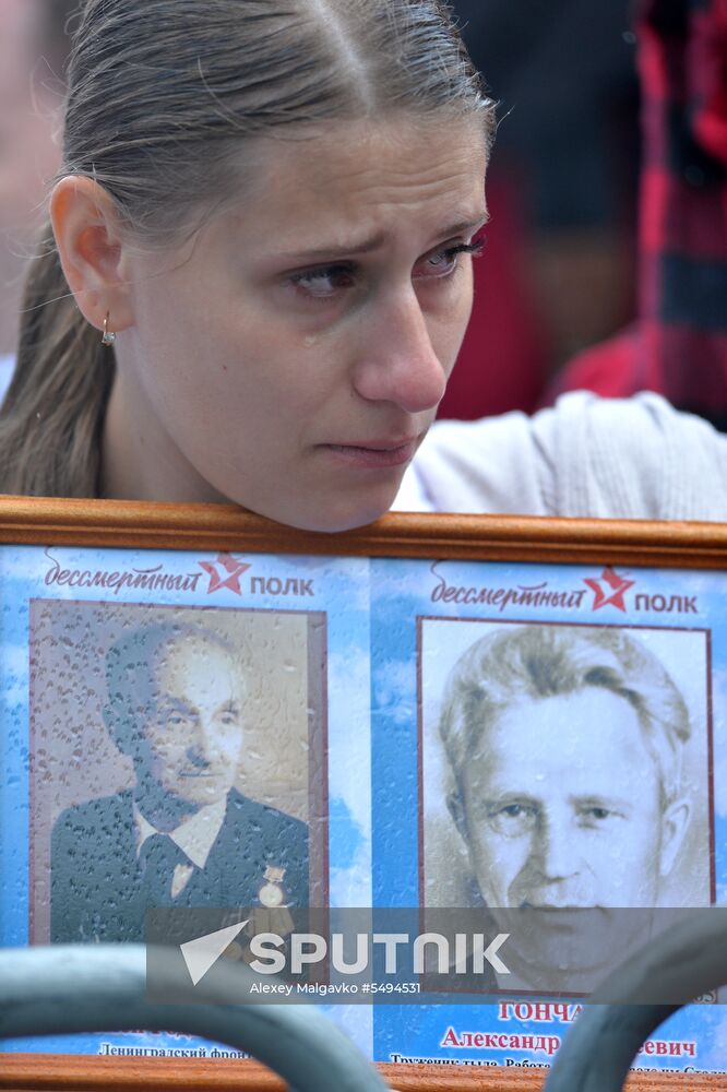 Victory Day celebrations in Russian cities