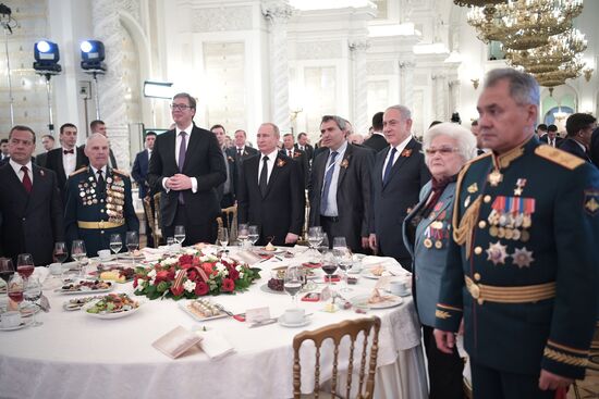 Reception on behalf of President Vladimir Putin to mark 73rd anniversary of Victory in Great Patriotic War