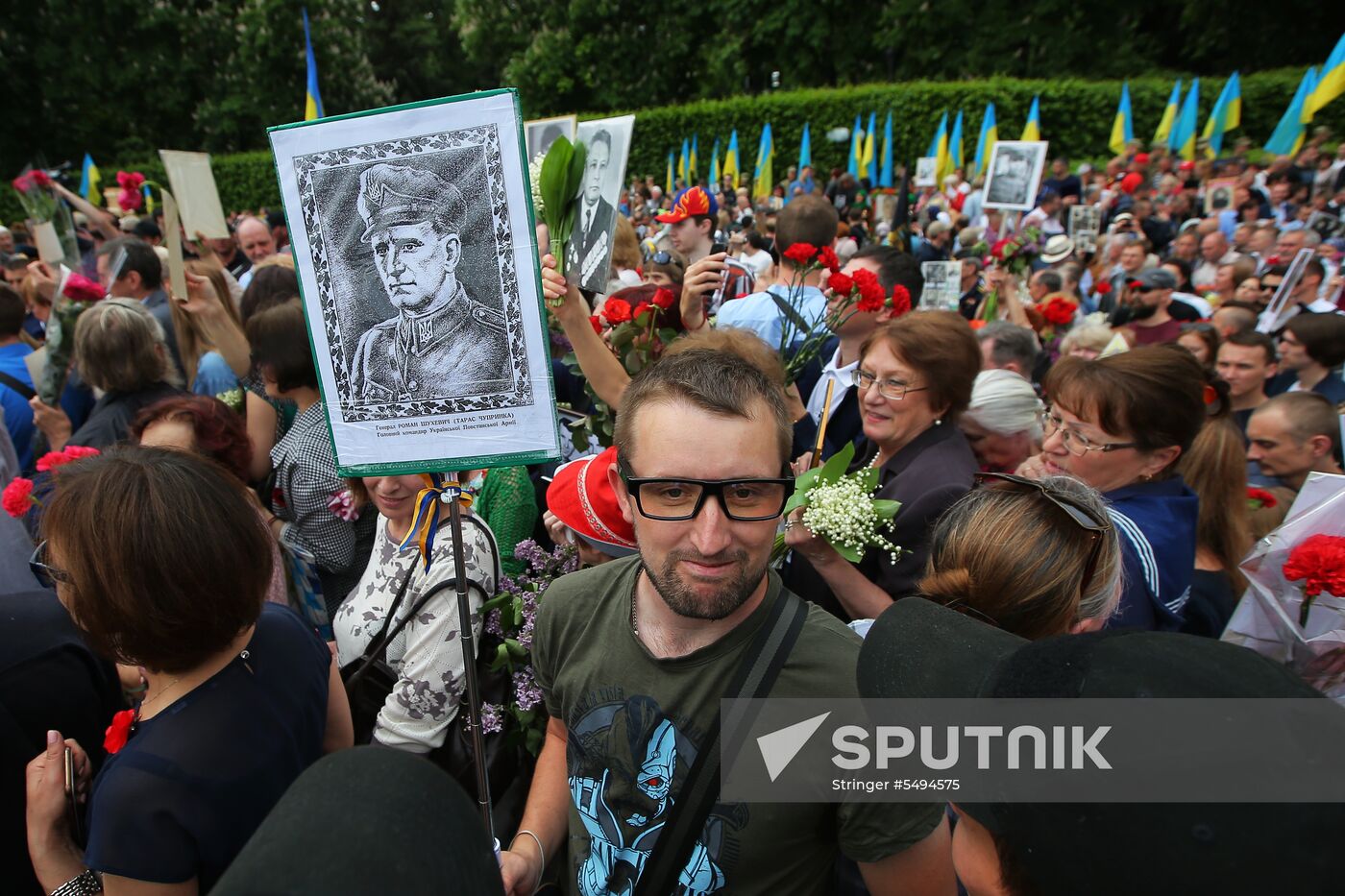 Immortal Regiment event in Ukraine