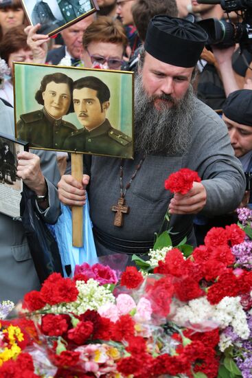 Immortal Regiment event in Ukraine