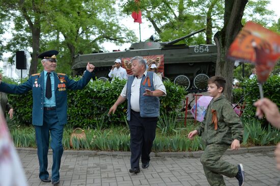 Victory Day celebrations in Russian cities