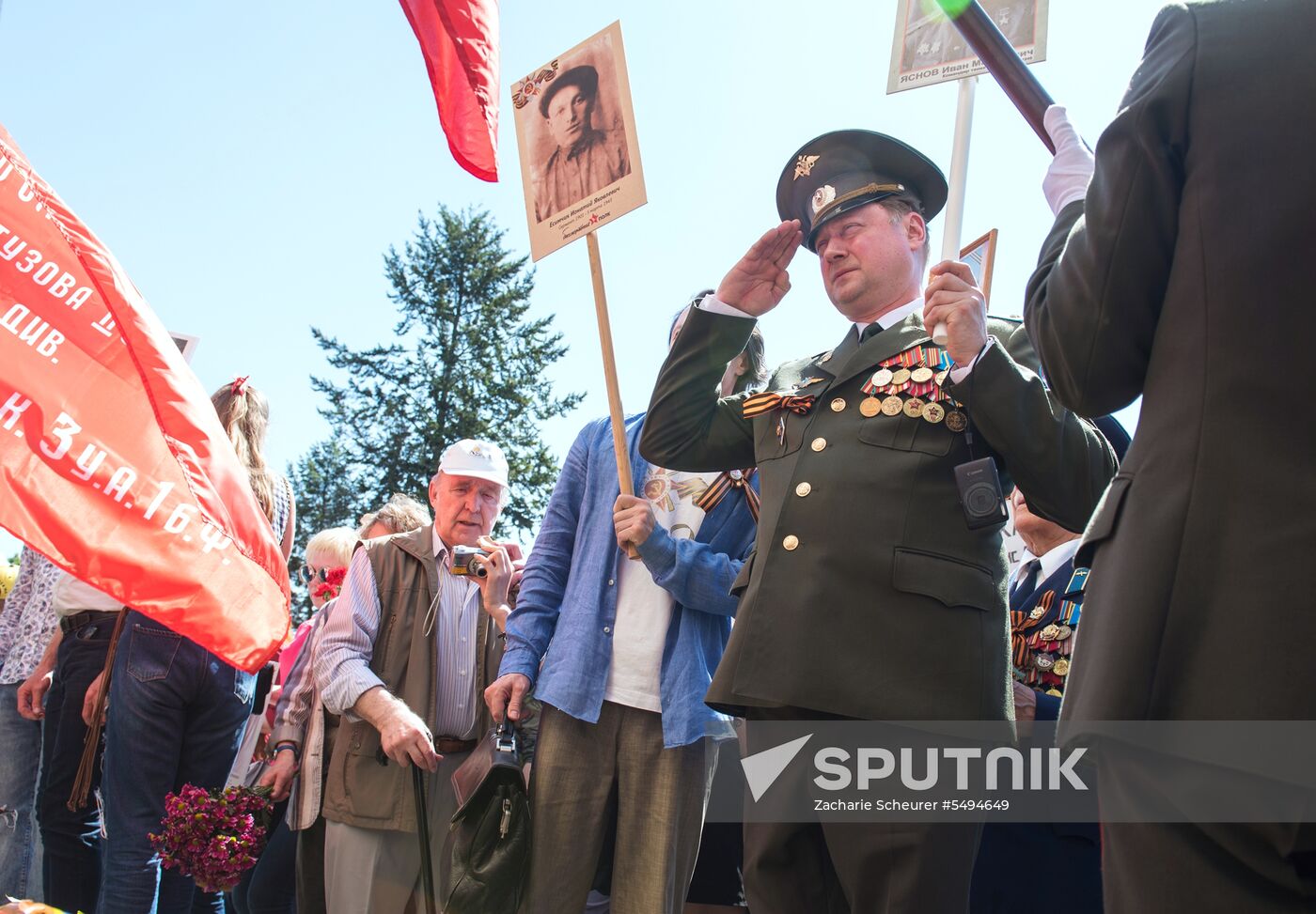 Immortal Regiment event abroad