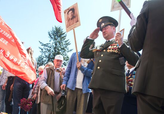 Immortal Regiment event abroad