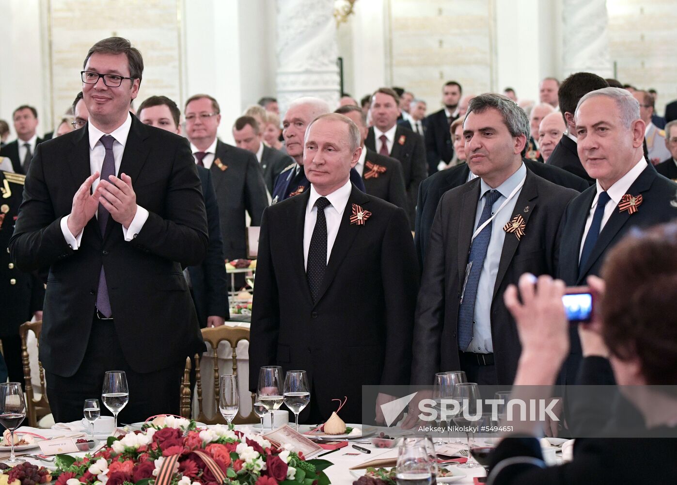 Reception on behalf of President Vladimir Putin to mark 73rd anniversary of Victory in Great Patriotic War