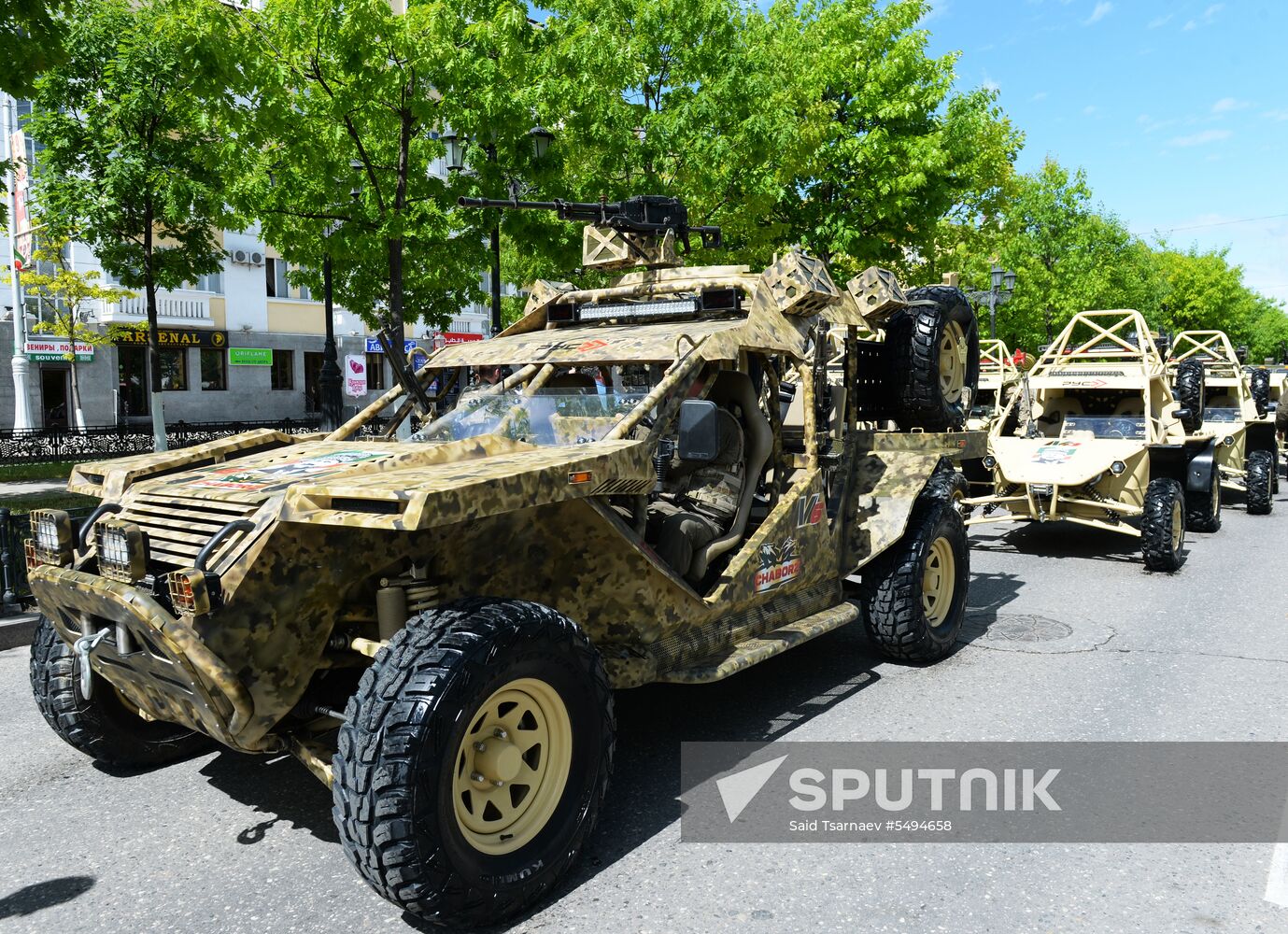 Victory Day celebrations in Russian cities