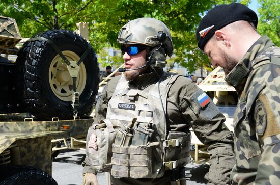 Victory Day celebrations in Russian cities