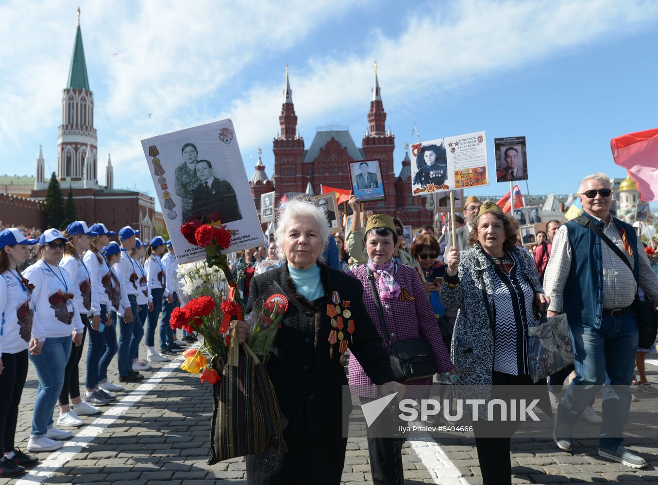 Immortal Regiment event in Moscow