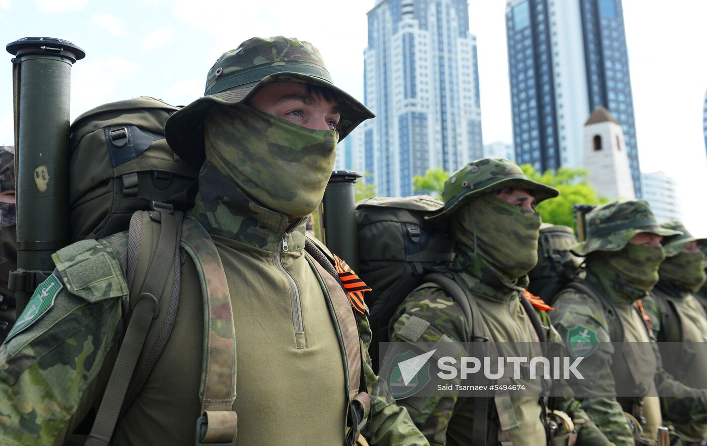 Victory Day celebrations in Russian cities
