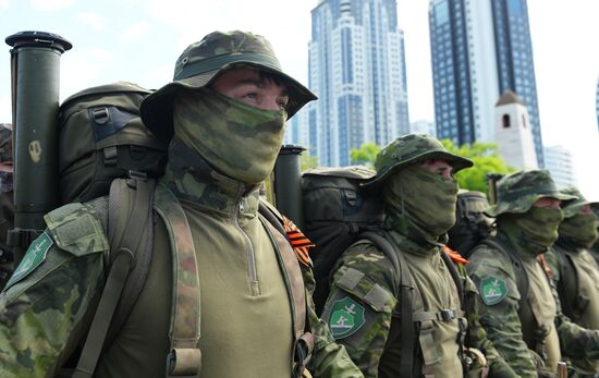 Victory Day celebrations in Russian cities