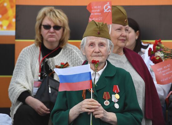 Immortal Regiment event in Moscow