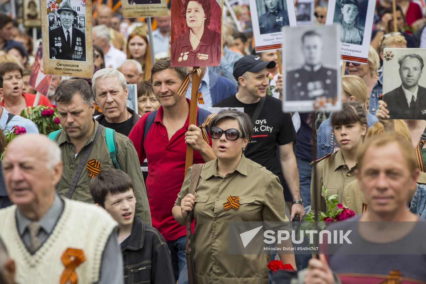 Immortal Regiment event abroad