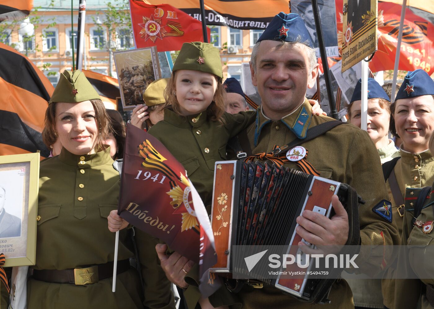 Victory Day celebrations in Moscow