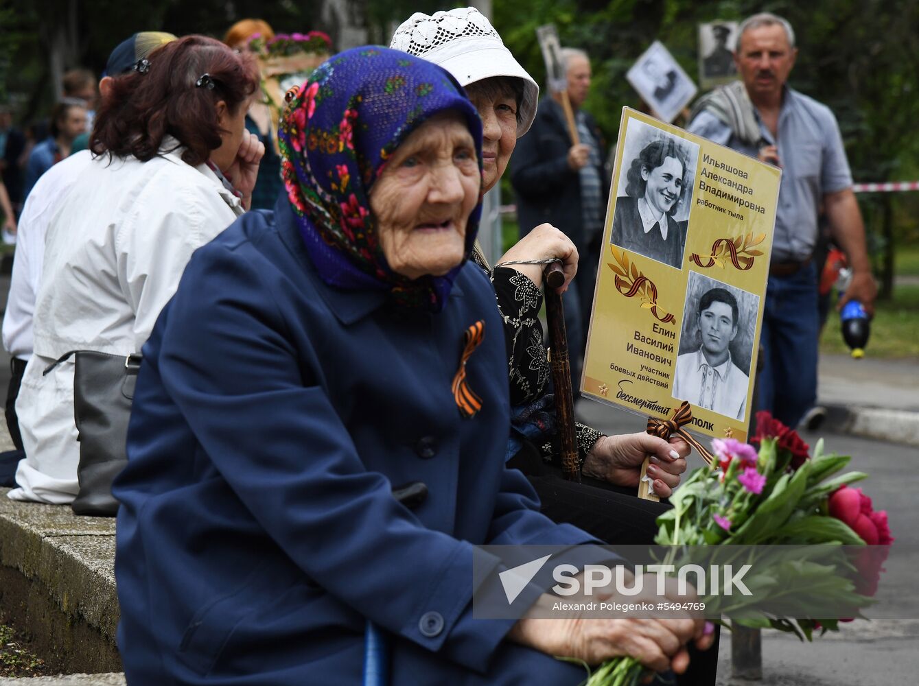 Immortal Regiment event in Russian cities