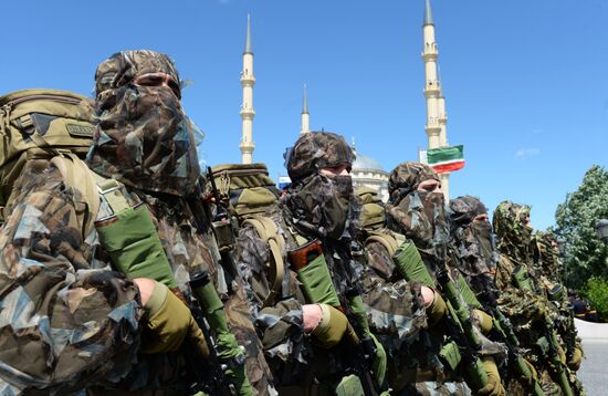 Victory Day celebrations in Russian cities