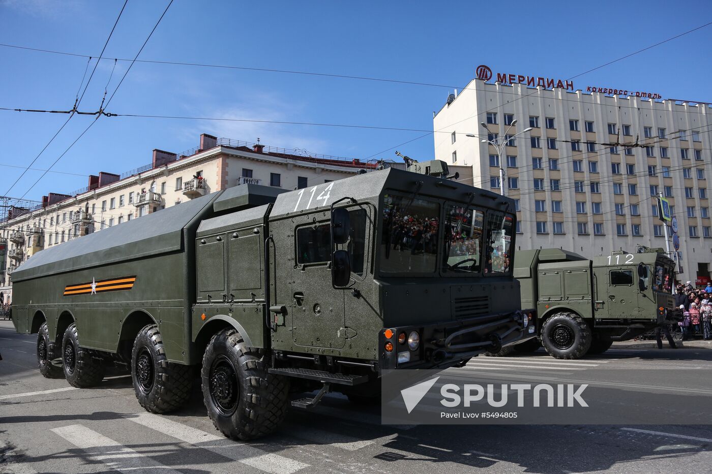 Victory Day celebrations in Russian cities