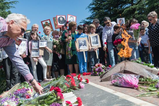 Immortal Regiment event abroad