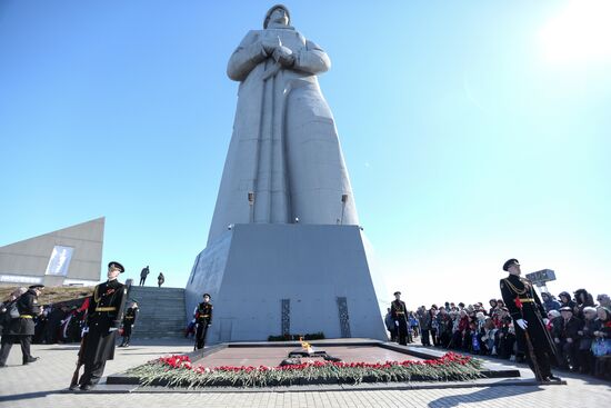 Immortal Regiment event in Russian cities