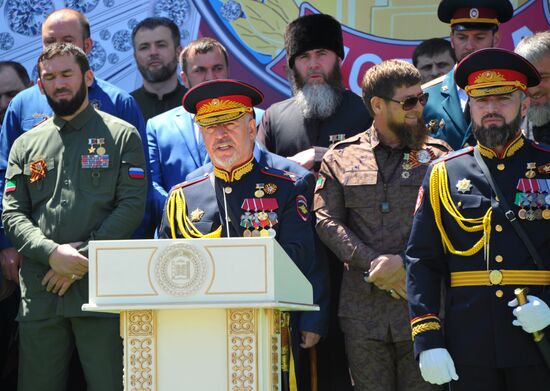 Victory Day celebrations in Russian cities