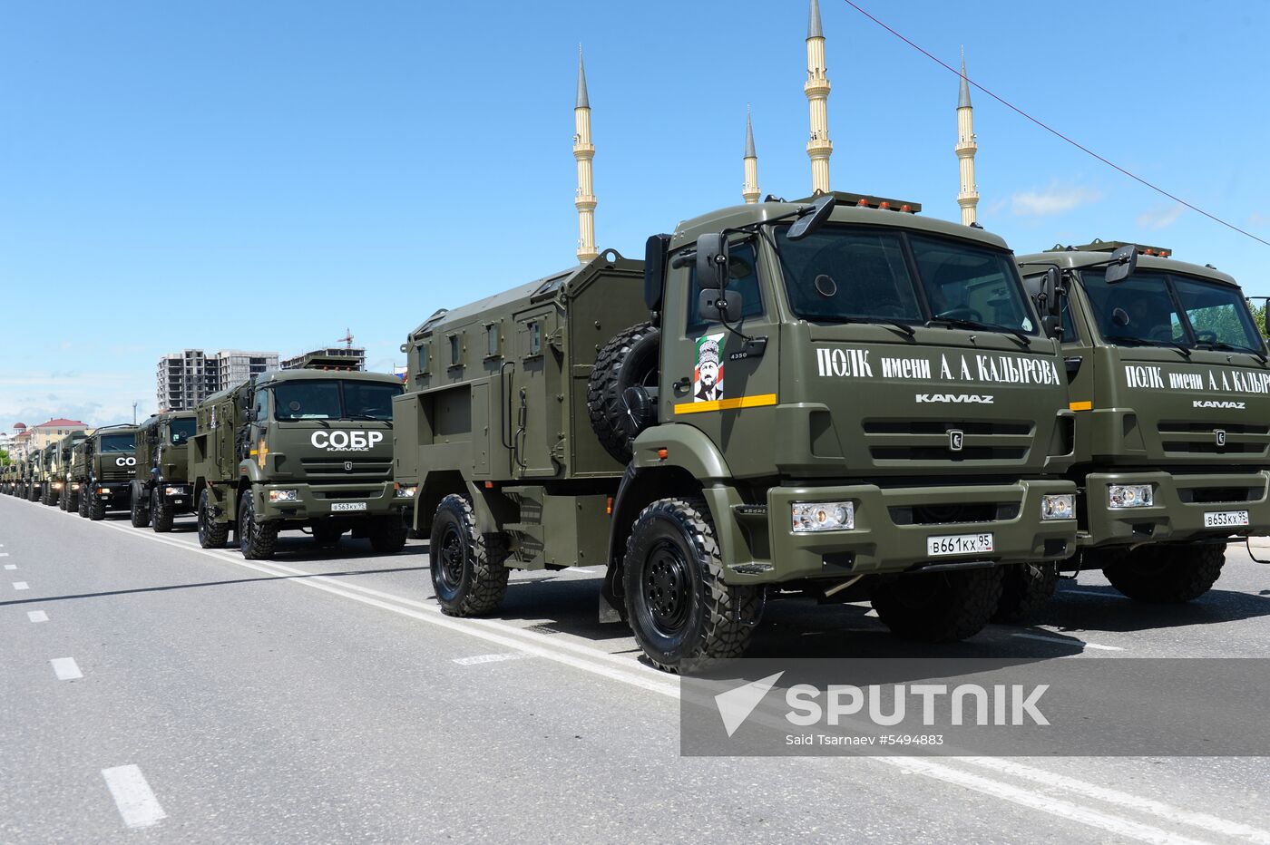 Victory Day celebrations in Russian cities