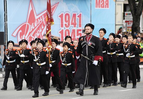 Victory Day celebrations in Russian cities