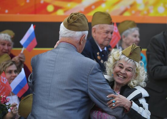 Immortal Regiment event in Moscow