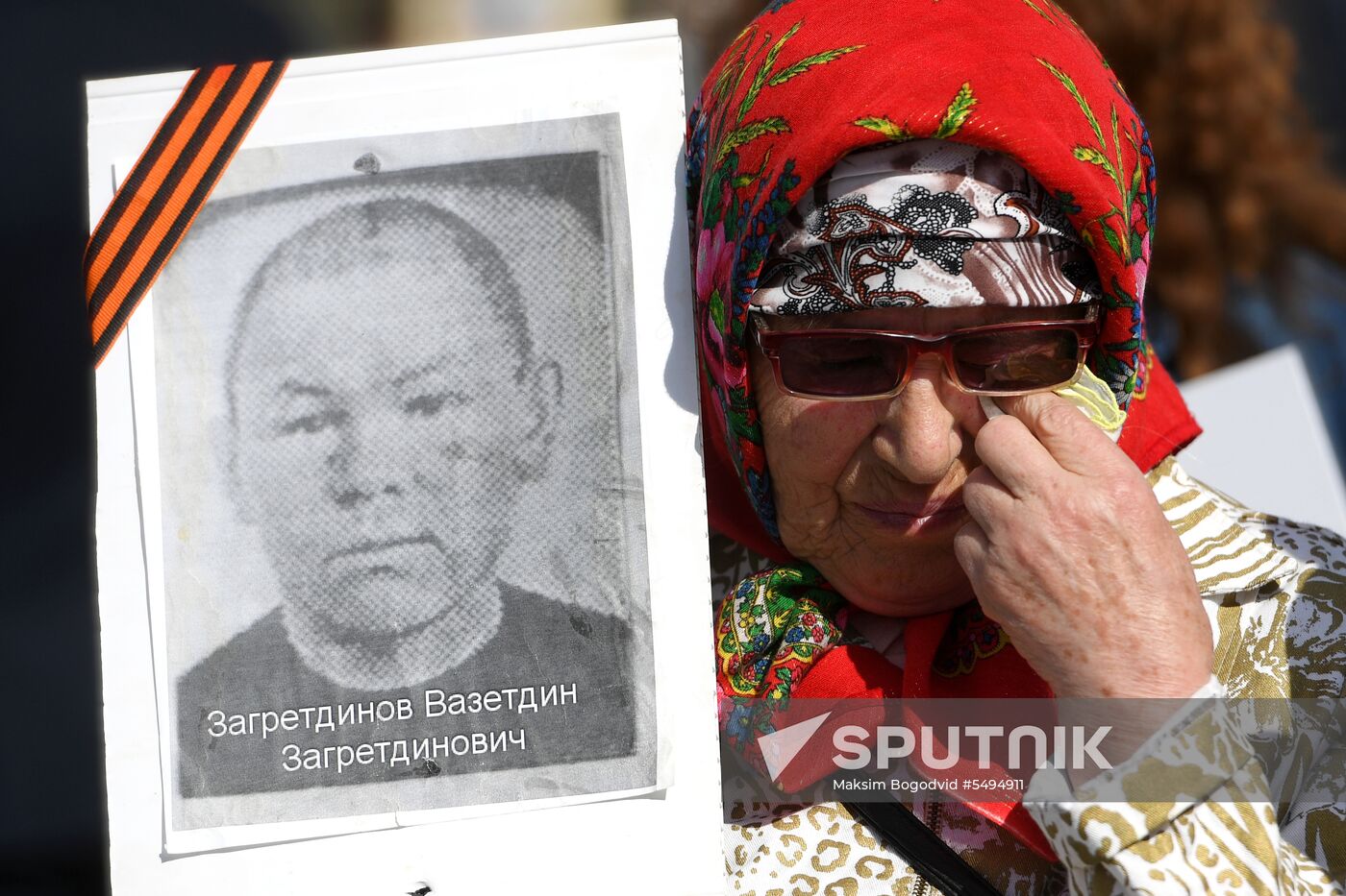 Immortal Regiment event in Russian cities