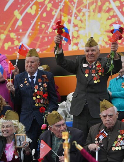 Immortal Regiment event in Moscow