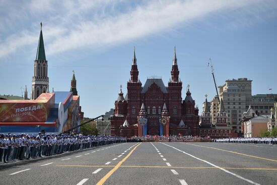 Immortal Regiment event in Moscow