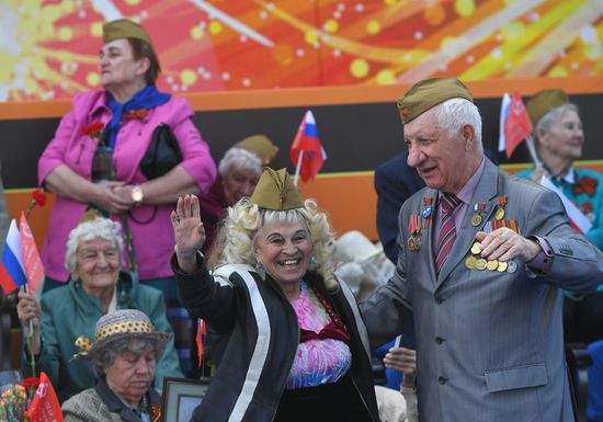 Immortal Regiment event in Moscow