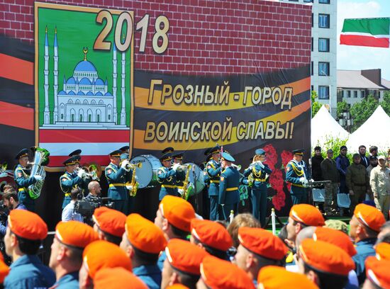 Victory Day celebrations in Russian cities